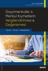 Seçkin Gayrimenkuller ve Menkul Kıymetlerin Vergilendirilmesi, Değerlemesi - Şeref Demir Seçkin Yayınları