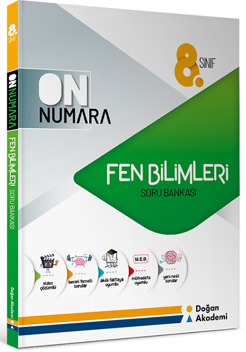 Doğan Akademi 8. Sınıf Fen Bilimleri On Numara Soru Bankası Doğan Akademi