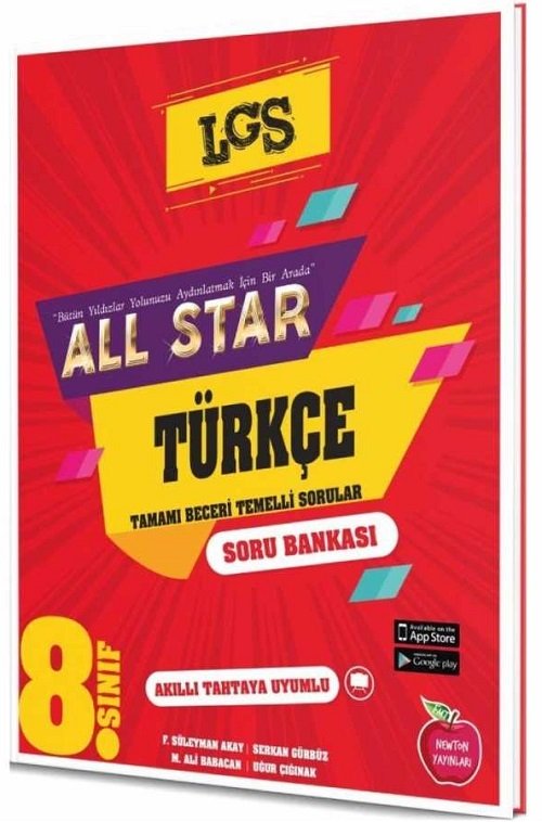 Newton 8. Sınıf LGS Türkçe All Star Soru Bankası Newton Yayınları