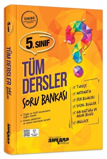 Ankara Yayıncılık 5. Sınıf Tüm Dersler Soru Bankası Ankara Yayıncılık