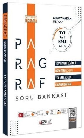 Master Hocam TYT AYT KPSS ALES Paragraf Soru Bankası Çözümlü Master Hocam