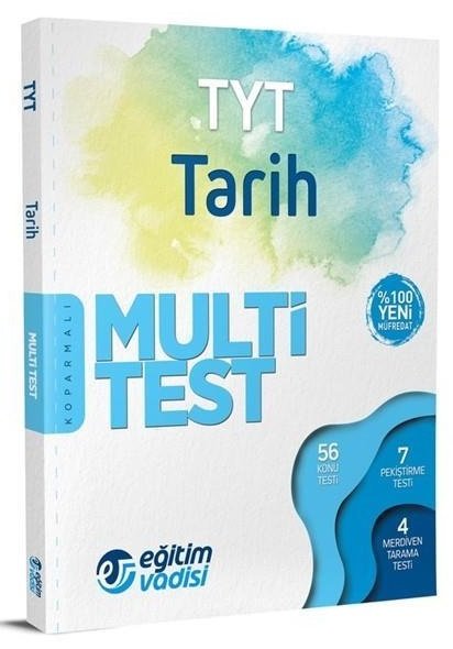 SÜPER FİYAT - Eğitim Vadisi YKS TYT Tarih Multi Test Soru Bankası Eğitim Vadisi Yayınları