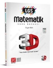 3D Yayınları LGS Matematik Soru Bankası Video Çözümlü 3D Yayınları