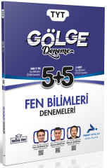 Paraf YKS TYT Fen Bilimleri Gölge 5+5 Deneme Paraf Yayınları