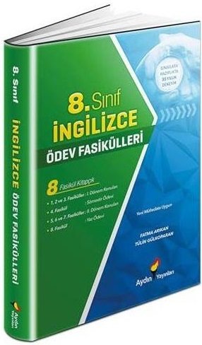 Aydın 8. Sınıf İngilizce Ödev Fasikülleri Aydın Yayınları