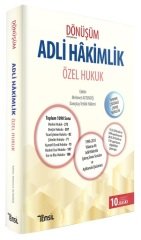 SÜPER FİYAT - Temsil DÖNÜŞÜM Adli Hakimlik Özel Hukuk Çıkmış Sorular Çözümlü Temsil Yayınları