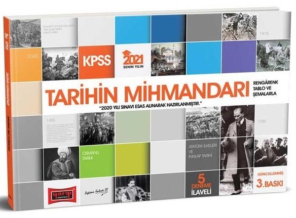 Yargı 2021 KPSS Tarihin Mihmandarı Yargı Yayınları