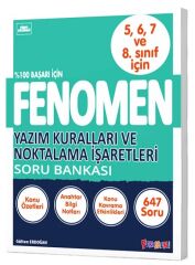 Gama 5. 6. 7. ve 8. Sınıf Yazım Kuralları Noktalama İşaretleri Fenomen Soru Bankası Gama Yayınları