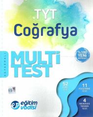 SÜPER FİYAT - Eğitim Vadisi YKS TYT Coğrafya Multi Test Eğitim Vadisi Yayınları