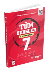 Sınav 7. Sınıf Tüm Dersler Konu Anlatımlı Sınav Yayınları