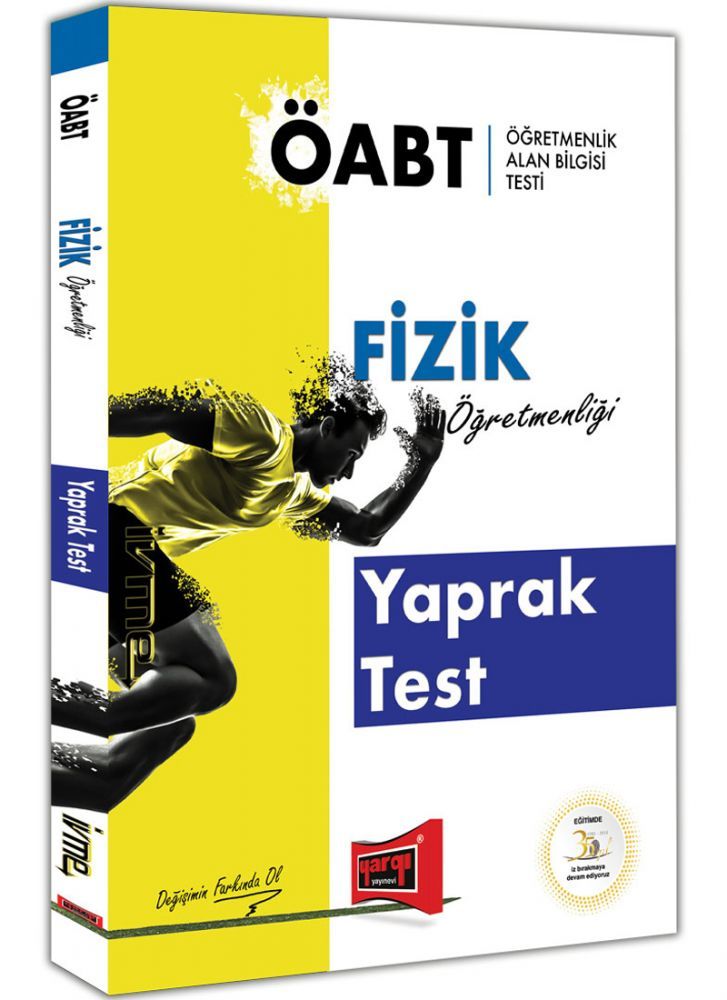 SÜPER FİYAT - Yargı 2019 ÖABT İVME Fizik Öğretmenliği Yaprak Test Yargı Yayınları