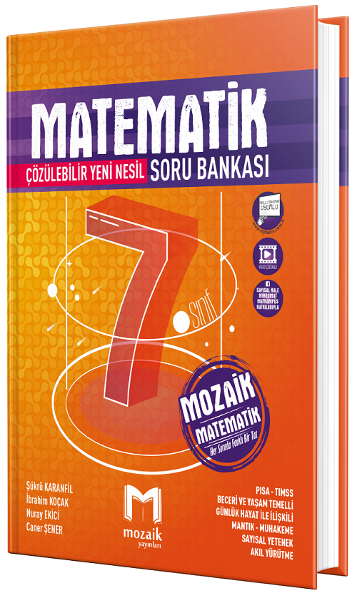 Mozaik 7. Sınıf Matematik Soru Bankası Mozaik Yayınları