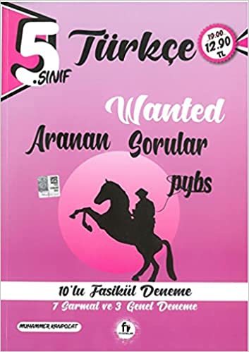 Fi Yayınları 5. Sınıf Türkçe Wanted Aranan Sorular 10 Deneme Fi Yayınları