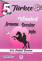 Fi Yayınları 5. Sınıf Türkçe Wanted Aranan Sorular 10 Deneme Fi Yayınları