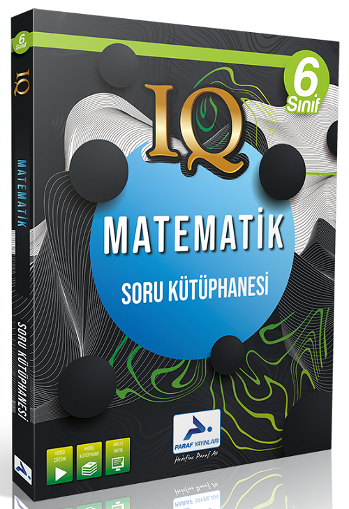 Paraf 6. Sınıf Matematik IQ Soru Kütüphanesi Paraf Yayınları