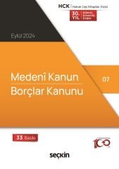 Seçkin 2024 Medeni Kanun, Borçlar Kanunu Cep Kitabı 33. Baskı Seçkin Yayınları