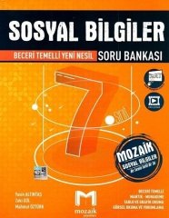 Mozaik 7. Sınıf Sosyal Bilgiler Soru Bankası Mozaik Yayınları