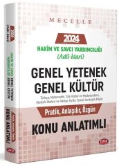 Data 2025 Adli İdari Hakim ve Savcı Yardımcılığı Genel Yetenek Genel Kültür MECELLE Konu Anlatımlı Data Yayınları