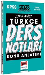 Yargı 2023 KPSS Türkçe Kısa ve Öz Ders Notları Konu Anlatımı Yargı Yayınları