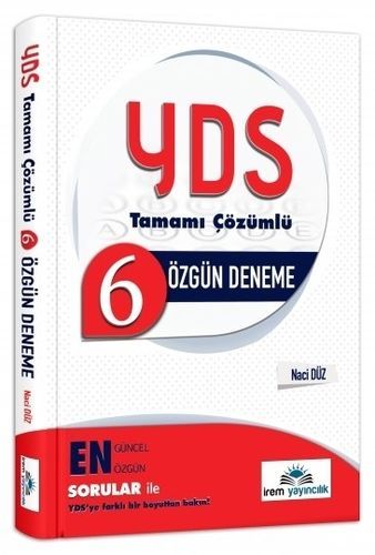 Modadil YDS 6 Özgün Deneme Modadil Yayınları