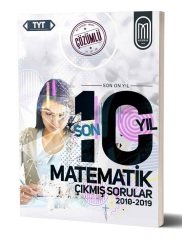 SÜPER FİYAT - MEG Yayınları YKS TYT Matematik Son 10 Yıl Çıkmış Sorular Çözümlü MEG Yayınları