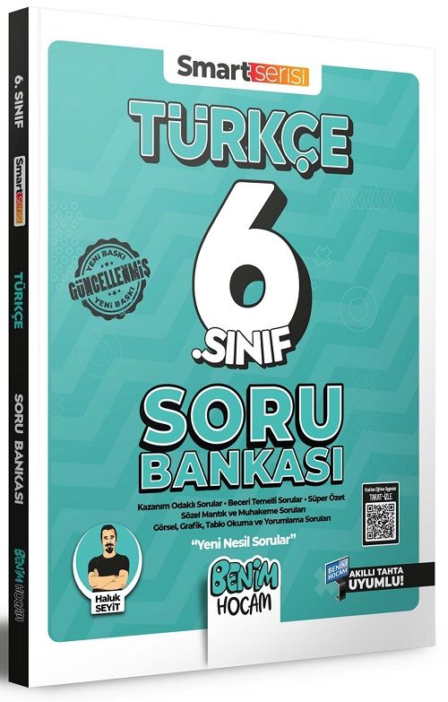 Benim Hocam 6. Sınıf Türkçe Soru Bankası Smart Serisi Benim Hocam Yayınları