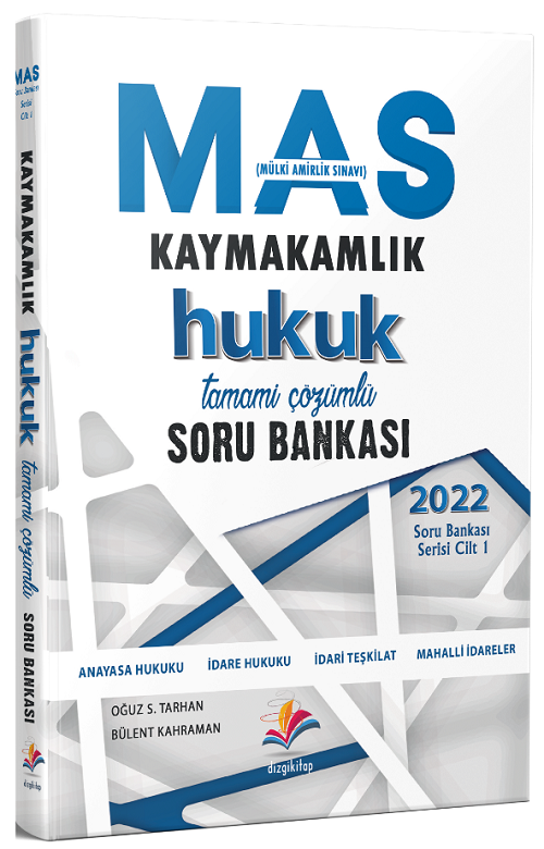 Dizgi Kitap 2022 MAS Kaymakamlık Hukuk Soru Bankası Çözümlü Dizgi Kitap Yayınları