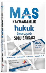 Dizgi Kitap 2022 MAS Kaymakamlık Hukuk Soru Bankası Çözümlü Dizgi Kitap Yayınları