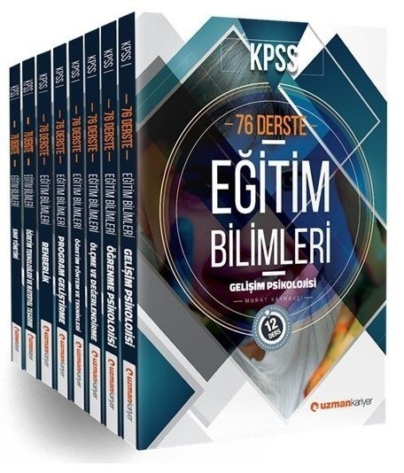 SÜPER FİYAT - Uzman Kariyer KPSS Eğitim Bilimleri 76 Derste Konu Anlatımlı Modüler Set Uzman Kariyer