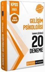 Pegem 2023 KPSS Eğitim Bilimleri Gelişim Psikolojisi 20 Deneme Çözümlü Pegem Akademi Yayınları