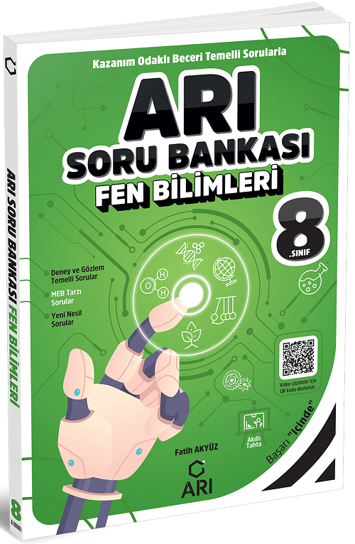 Arı Yayınları 8. Sınıf Fen Bilimleri Arı Soru Bankası Arı Yayınları