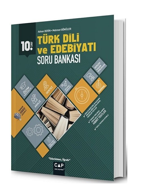 Çap Yayınları 10. Sınıf Türk Dili ve Edebiyatı Soru Bankası Çap Yayınları