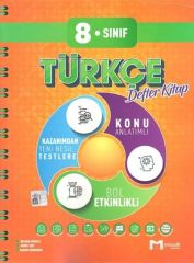 Mozaik 8. Sınıf Türkçe İntro Konu Anlatımlı Defter Kitap Mozaik Yayınları