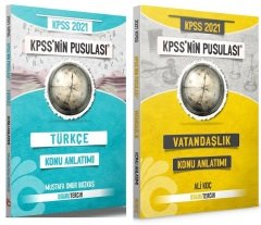 SÜPER FİYAT - Doğru Tercih 2021 KPSS nin Pusulası Türkçe+Vatandaşlık Konu 2 li Set Doğru Tercih Yayınları