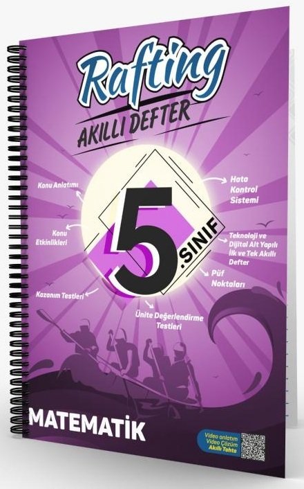 FikriBilim 5. Sınıf Matematik Rafting Akıllı Defter FikriBilim Yayınları