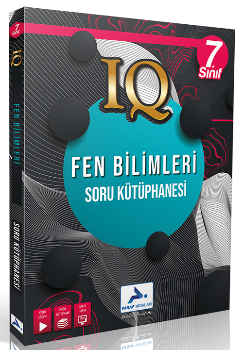 Paraf 7. Sınıf Fen Bilimleri IQ Soru Kütüphanesi Paraf Yayınları