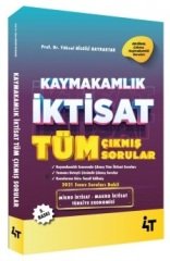 4T Yayınları Kaymakamlık İktisat Çıkmış Sorular 5. Baskı - Yüksel Bilgili Bayraktar 4T Yayınları