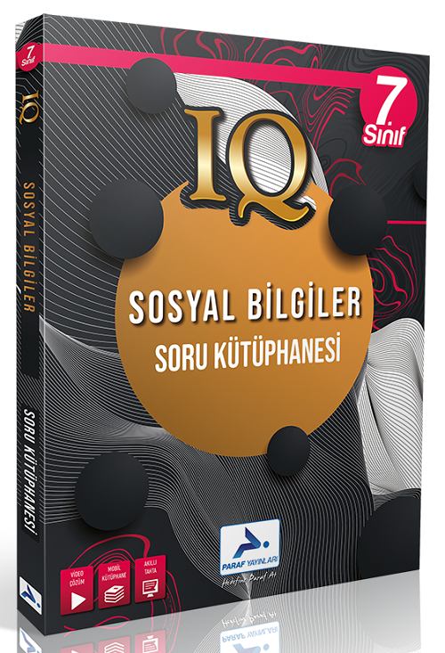 Paraf 7. Sınıf Sosyal Bilgiler IQ Soru Kütüphanesi Paraf Yayınları