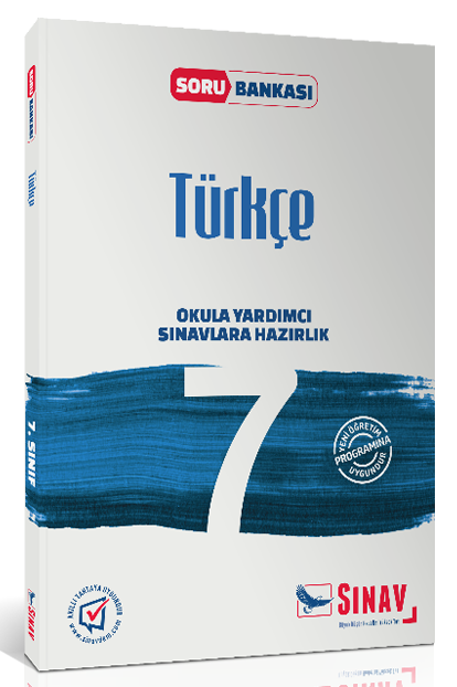 SÜPER FİYAT - Sınav 7. Sınıf Türkçe Soru Bankası Sınav Yayınları