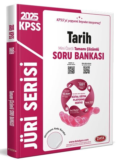 Data 2025 KPSS Tarih Jüri Soru Bankası Çözümlü Data Yayınları