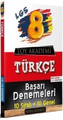 Toy Akademi 8. Sınıf LGS Türkçe 10+10 Başarı Denemeleri Toy Akademi Yayınları