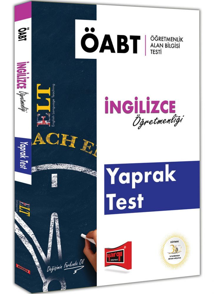 Yargı 2019 ÖABT ELT İngilizce Öğretmenliği Yaprak Test Yargı Yayınları