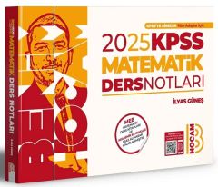 Benim Hocam 2025 KPSS Matematik Ders Notları - İlyas Güneş Benim Hocam Yayınları