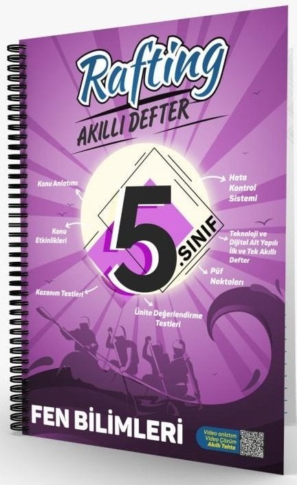 FikriBilim 5. Sınıf Fen Bilimleri Rafting Akıllı Defter FikriBilim Yayınları