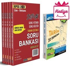 HEDİYELİ Kariyer Meslek 2022 KPSS Lise Ön Lisans Depar Soru Bankası Çözümlü Modüler Set Kariyer Meslek Yayınları