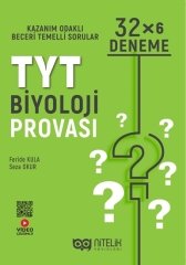 Nitelik YKS TYT Biyoloji Provası 32x6 Deneme Nitelik Yayınları