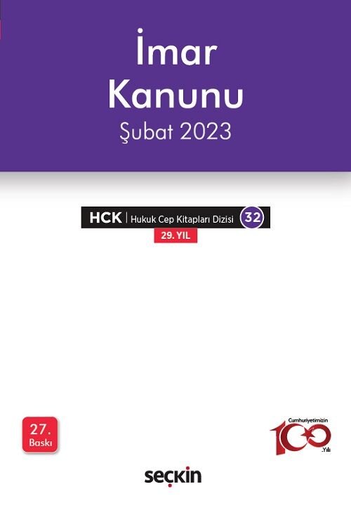 Seçkin 2023 İmar Kanunu Cep Kitabı 28. Baskı Seçkin Yayınları