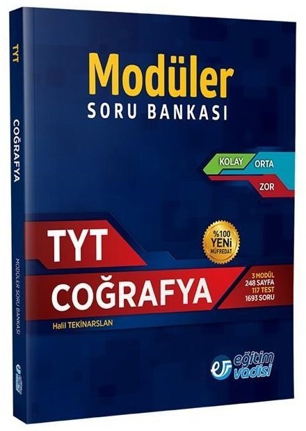 SÜPER FİYAT - Eğitim Vadisi YKS TYT Coğrafya Modüler Soru Bankası Eğitim Vadisi Yayınları