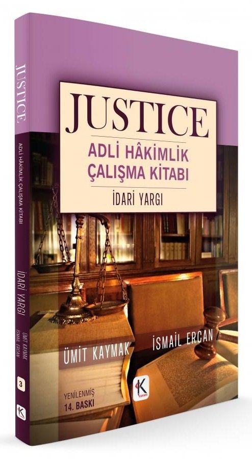 Kuram Justice Adli Hakimlik Çalışma Kitabı İdari Yargı Kuram Kitap