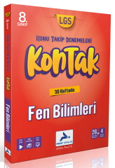 Paraf 8. Sınıf LGS Fen Bilimleri Kontak Konu Takip Denemeleri Paraf Yayınları